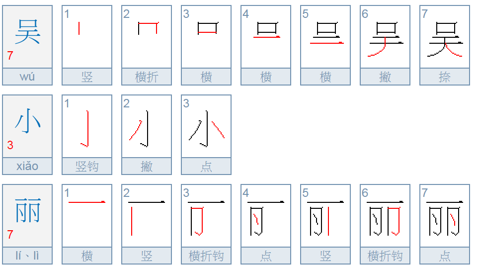 姚字多少笔画-姚字多少笔画啊