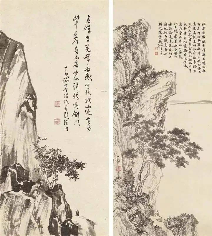 溥儒字画价格-溥儒山水画价格